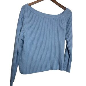 Tularosa‎ Off-the-Shoulder Ribbed Sweater
